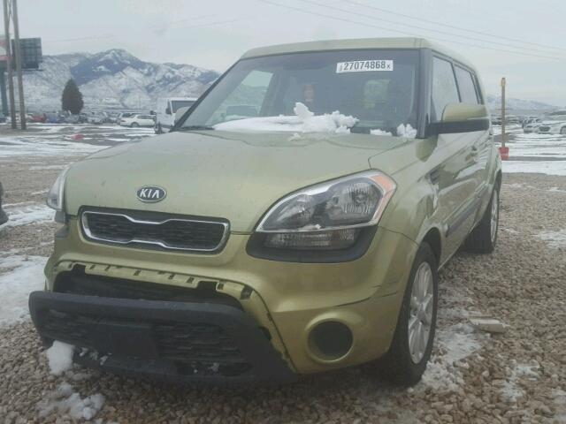 KNDJT2A61C7476652 - 2012 KIA SOUL + GREEN photo 2