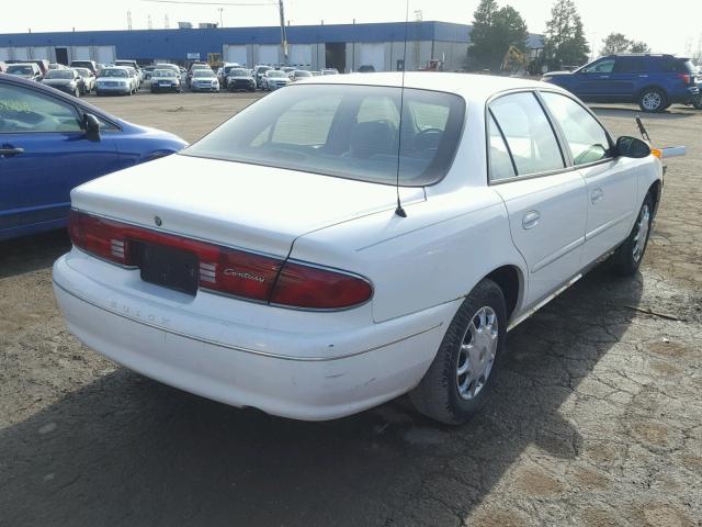 2G4WS52J131135595 - 2003 BUICK CENTURY WHITE photo 4