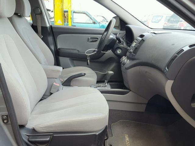 KMHDU4AD2AU025972 - 2010 HYUNDAI ELANTRA BL GRAY photo 5