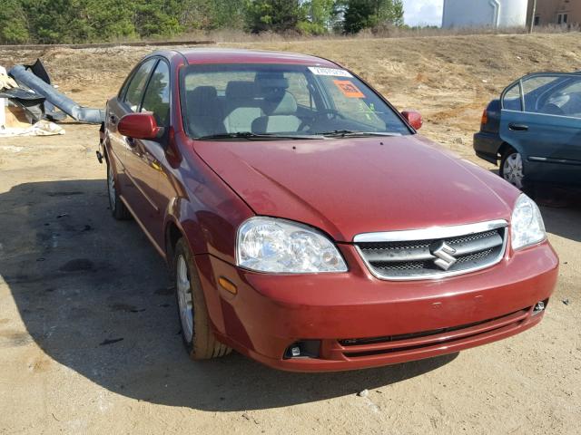 KL5JD56Z46K366073 - 2006 SUZUKI FORENZA BURGUNDY photo 1