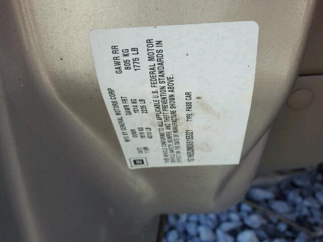 1G1NE52M8X6155321 - 1999 CHEVROLET MALIBU LS Qızıl foto 10