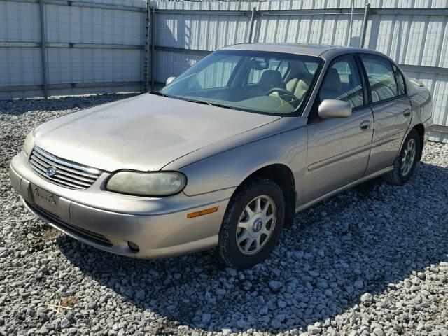 1G1NE52M8X6155321 - 1999 CHEVROLET MALIBU LS Qızıl foto 2