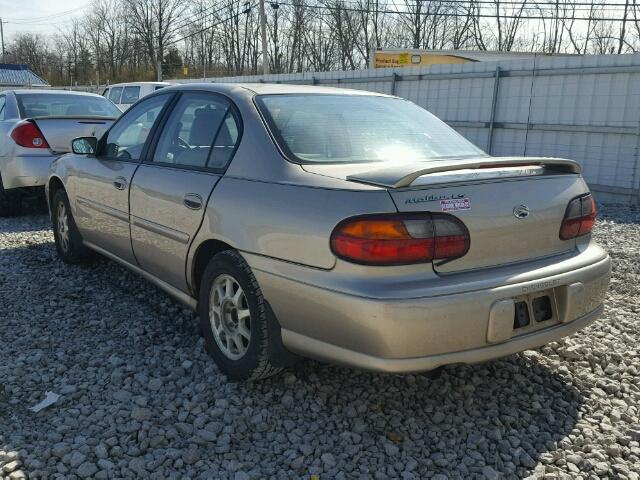 1G1NE52M8X6155321 - 1999 CHEVROLET MALIBU LS Qızıl foto 3