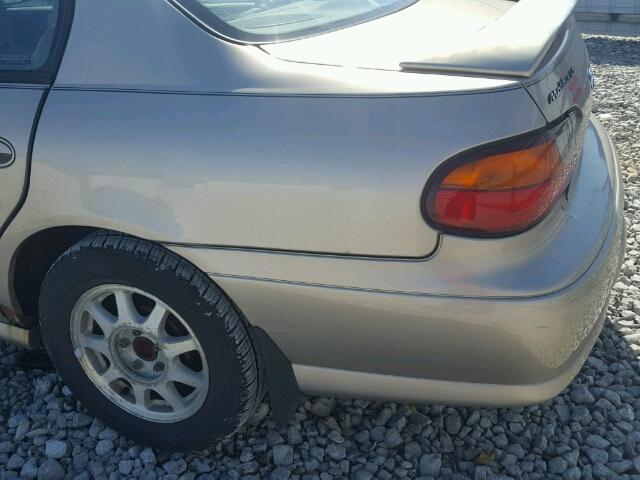 1G1NE52M8X6155321 - 1999 CHEVROLET MALIBU LS Qızıl foto 9