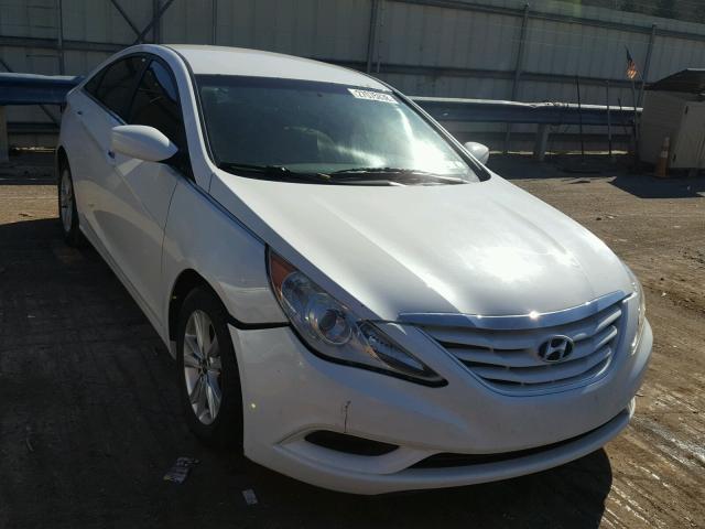 5NPEB4AC3BH085115 - 2011 HYUNDAI SONATA GLS WHITE photo 1