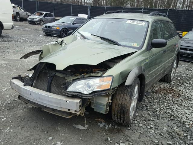 4S4BP61C967335611 - 2006 SUBARU LEGACY OUT GREEN photo 2