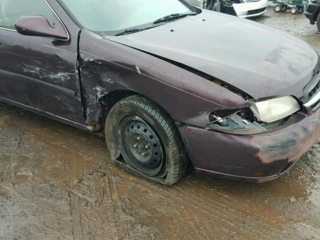 1N4DL01DXXC143823 - 1999 NISSAN ALTIMA XE MAROON photo 9