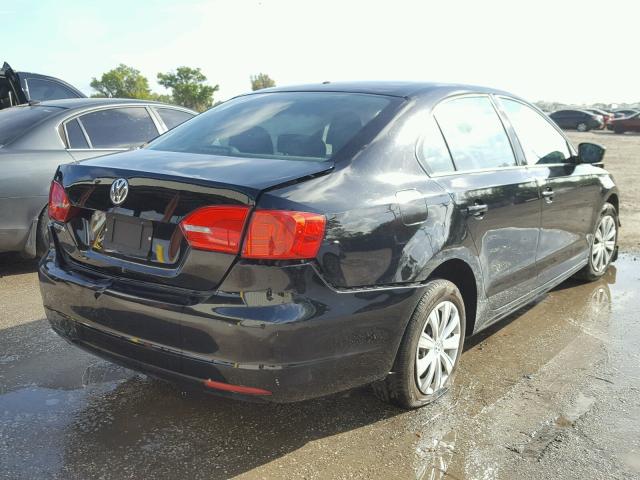 3VW1K7AJ2DM285069 - 2013 VOLKSWAGEN JETTA BASE 黑色 照片 4
