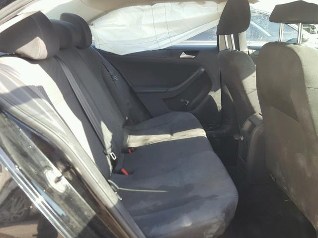 3VW1K7AJ2DM285069 - 2013 VOLKSWAGEN JETTA BASE 黑色 照片 6