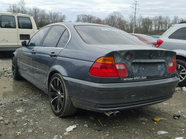 WBAAV53421FJ65030 - 2001 BMW 330 I GRAY photo 3