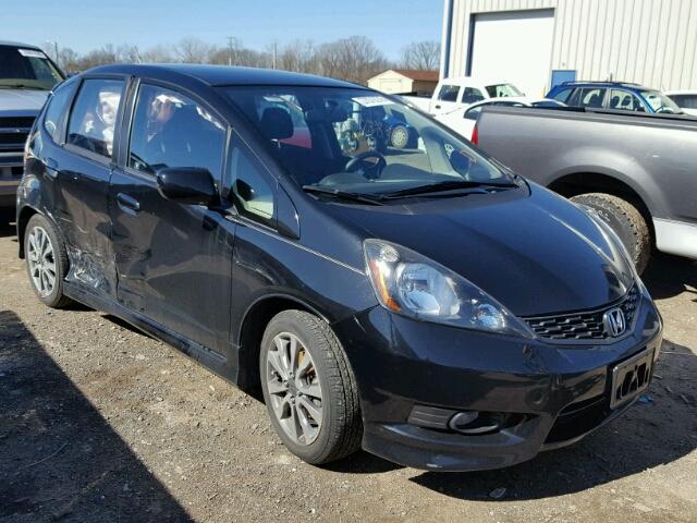 JHMGE8H52CC034666 - 2012 HONDA FIT SPORT BLACK photo 1