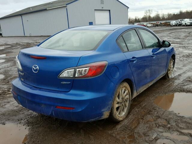 JM1BL1V84C1645222 - 2012 MAZDA 3 I BLUE photo 4