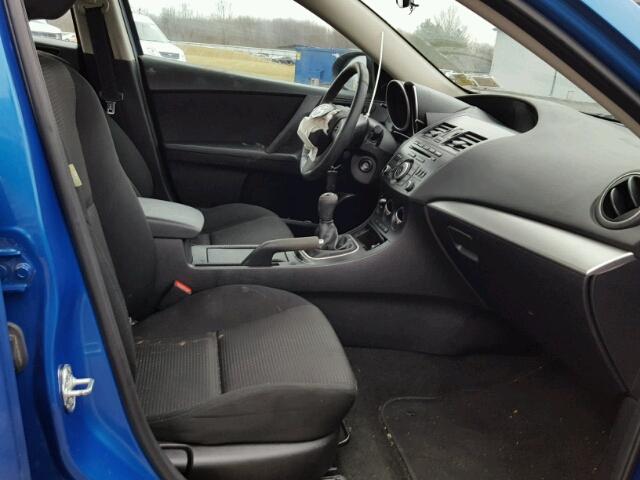 JM1BL1V84C1645222 - 2012 MAZDA 3 I BLUE photo 5