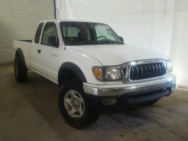 5TEWN72N64Z311483 - 2004 TOYOTA TACOMA XTR WHITE photo 1