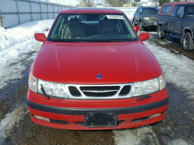 YS3ED48E0Y3044925 - 2000 SAAB 9-5 RED photo 9