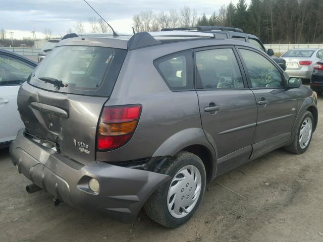 5Y2SM63865Z440700 - 2005 PONTIAC VIBE GRAY photo 4