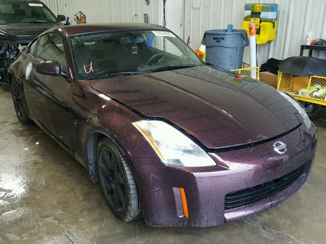 JN1AZ34DX3T119897 - 2003 NISSAN 350Z COUPE MAROON photo 1