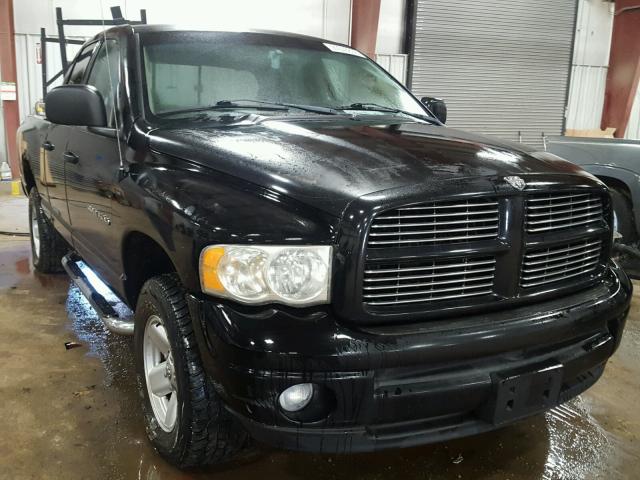 1D7HU18N33S217926 - 2003 DODGE RAM 1500 S BLACK photo 1