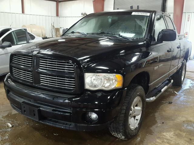 1D7HU18N33S217926 - 2003 DODGE RAM 1500 S BLACK photo 2