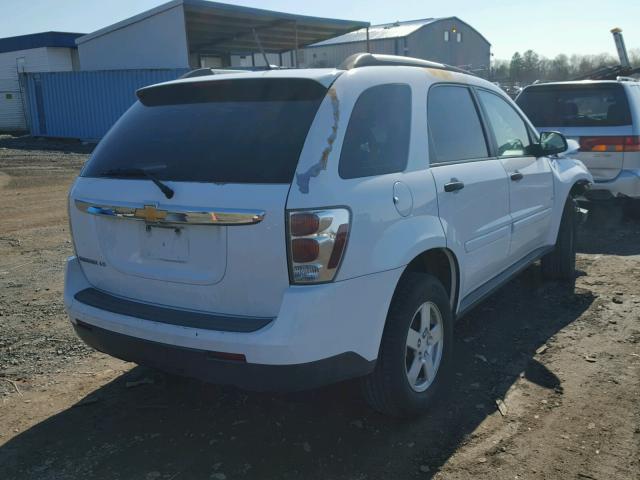 2CNDL23F686286570 - 2008 CHEVROLET EQUINOX LS WHITE photo 4