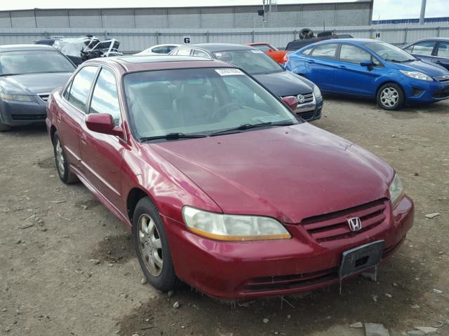 1HGCG56662A063636 - 2002 HONDA ACCORD EX MAROON photo 1