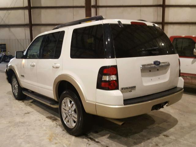 1FMEU64E98UA33324 - 2008 FORD EXPLORER E WHITE photo 3