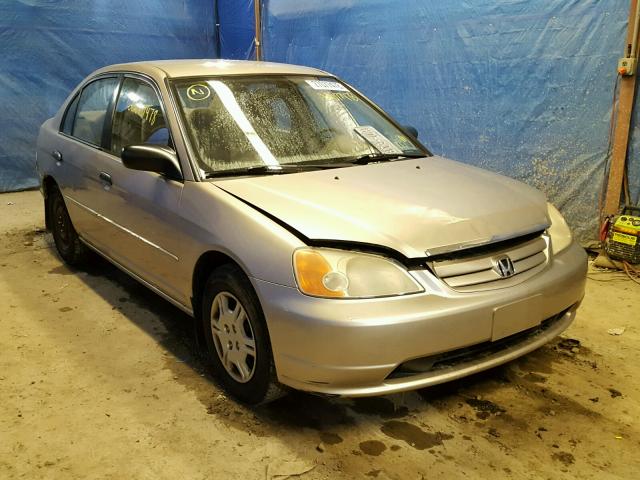 2HGES16511H504175 - 2001 HONDA CIVIC LX GOLD photo 1