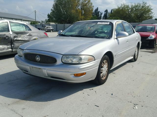 1G4HP54K624233668 - 2002 BUICK LESABRE CU SILVER photo 2