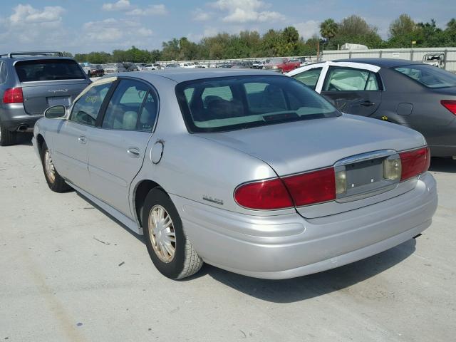 1G4HP54K624233668 - 2002 BUICK LESABRE CU SILVER photo 3