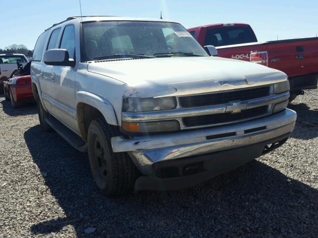 1GNFK16Z42J237580 - 2002 CHEVROLET SUBURBAN K WHITE photo 1