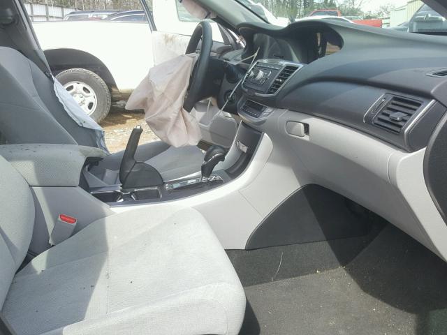 1HGCR2F32DA075347 - 2013 HONDA ACCORD LX GRAY photo 5