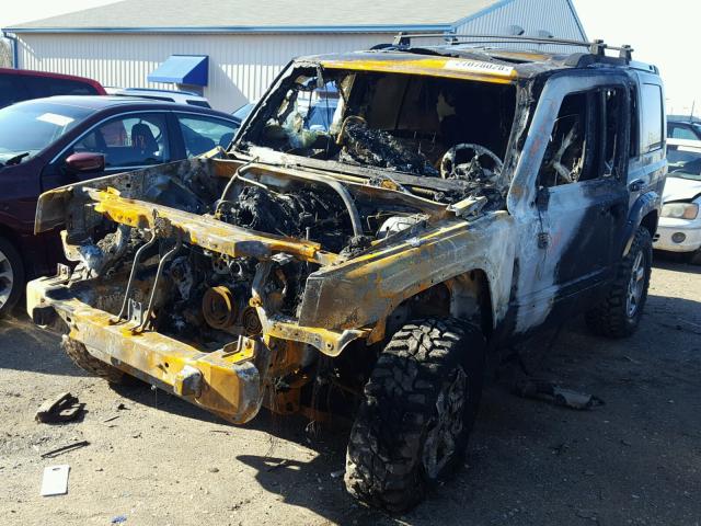 1J8HG58286C318434 - 2006 JEEP COMMANDER BURN photo 2