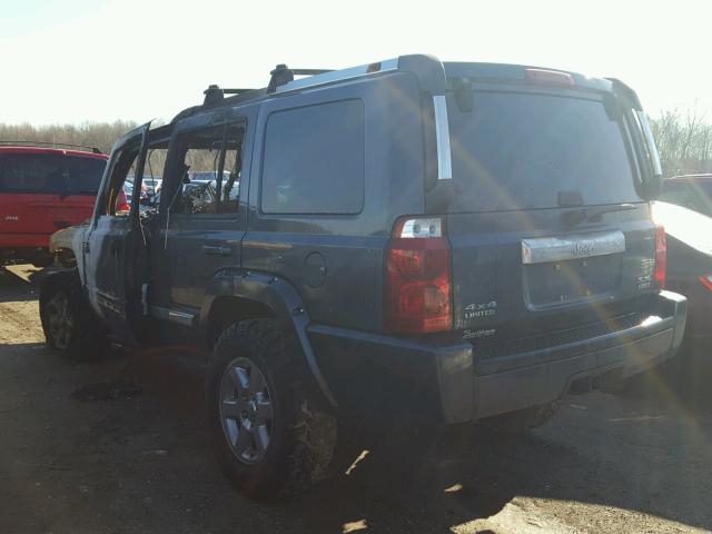 1J8HG58286C318434 - 2006 JEEP COMMANDER BURN photo 3