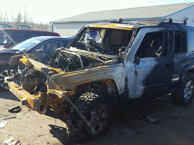 1J8HG58286C318434 - 2006 JEEP COMMANDER BURN photo 9