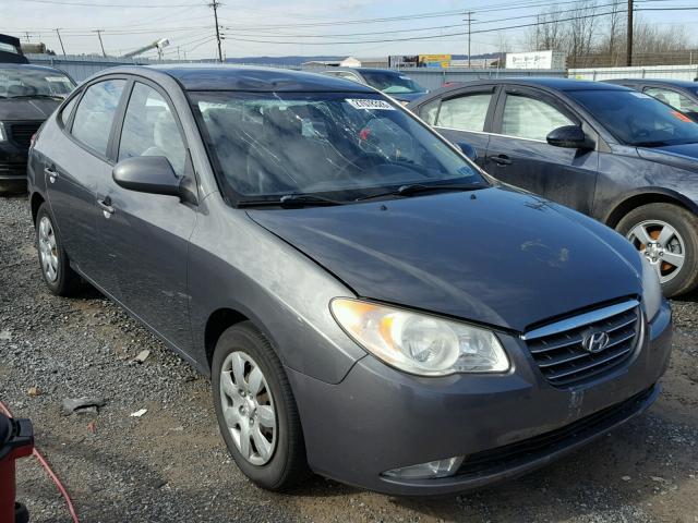 KMHDU46D58U548454 - 2008 HYUNDAI ELANTRA GL GRAY photo 1