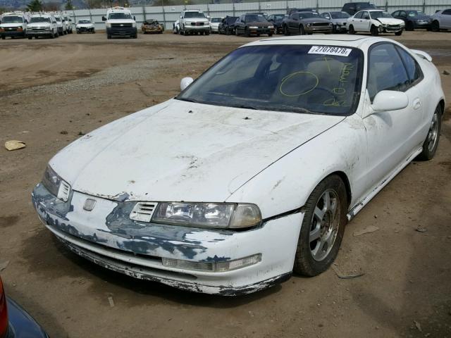 JHMBB2276SC003722 - 1995 HONDA PRELUDE SE WHITE photo 2