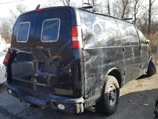 1GCGG25C481144620 - 2008 CHEVROLET EXPRESS G2 BLUE photo 4