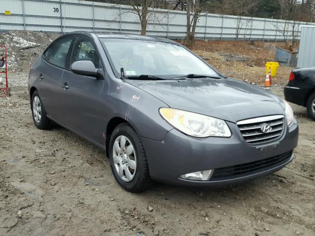 KMHDU46D59U632405 - 2009 HYUNDAI ELANTRA GL GRAY photo 1