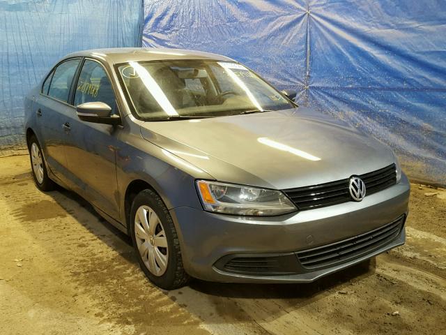 3VWDZ7AJ3BM356852 - 2011 VOLKSWAGEN JETTA SE GRAY photo 1