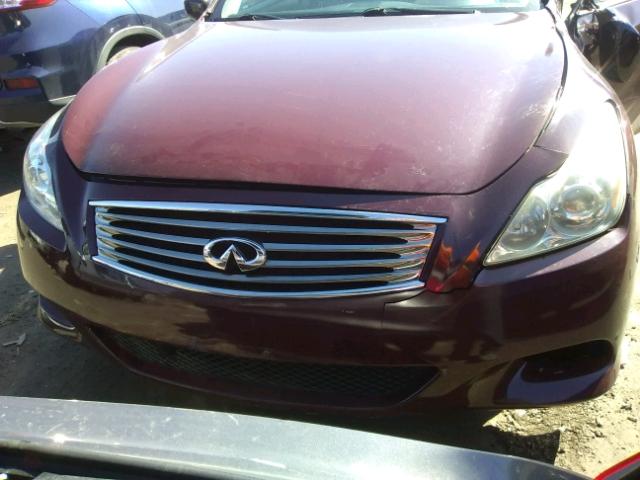 JNKCV64E99M600141 - 2009 INFINITI G37 BASE BURGUNDY photo 7