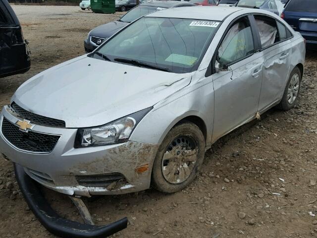 1G1PB5SH3E7476713 - 2014 CHEVROLET CRUZE LS SILVER photo 9