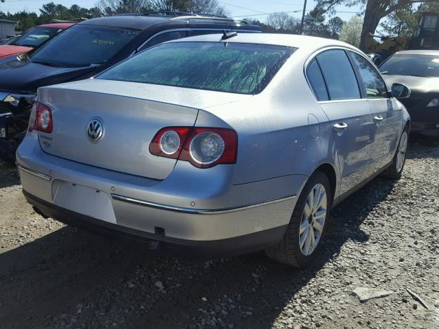 WVWCU73C06P103029 - 2006 VOLKSWAGEN PASSAT 3.6 SILVER photo 4