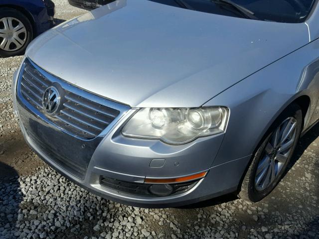 WVWCU73C06P103029 - 2006 VOLKSWAGEN PASSAT 3.6 SILVER photo 9