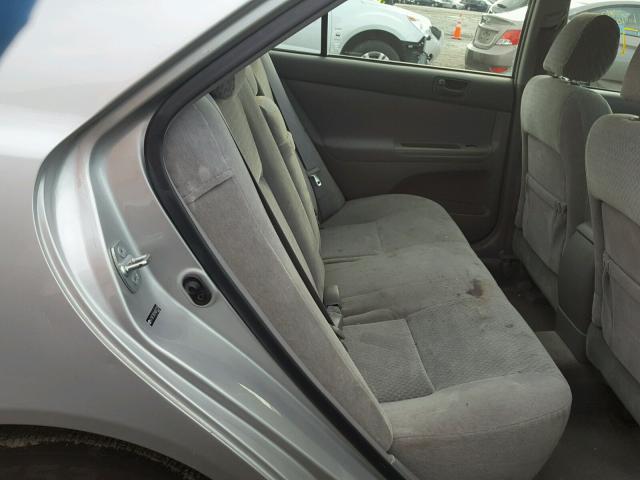 4T1BF32K74U077739 - 2004 TOYOTA CAMRY LE SILVER photo 6