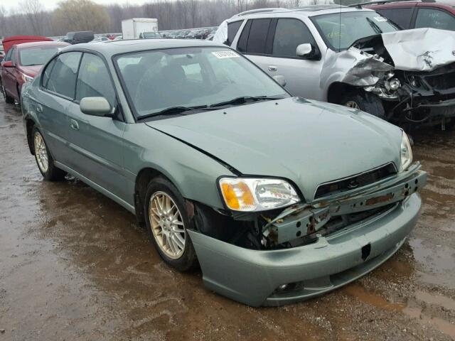 4S3BE635337208437 - 2003 SUBARU LEGACY L GREEN photo 1