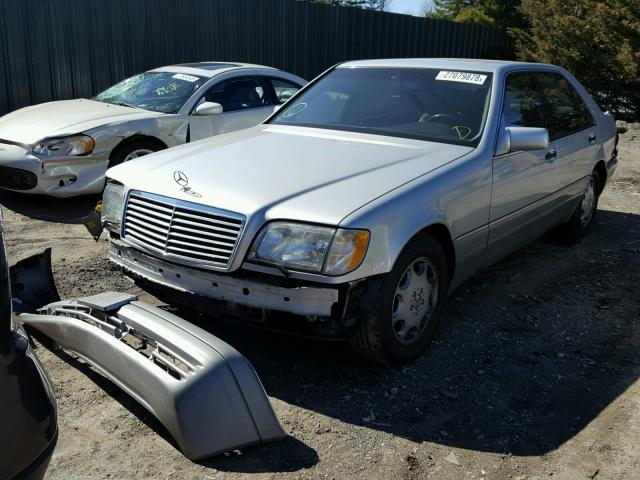 WDBGA51E9SA247337 - 1995 MERCEDES-BENZ S 500 SILVER photo 2