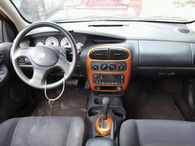 1B3ES56C45D161001 - 2005 DODGE NEON SXT ORANGE photo 9