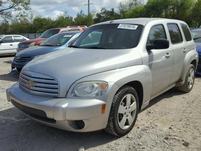 3GNDA13D17S636259 - 2007 CHEVROLET HHR LS SILVER photo 2