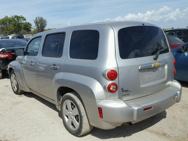 3GNDA13D17S636259 - 2007 CHEVROLET HHR LS 银色 照片 3