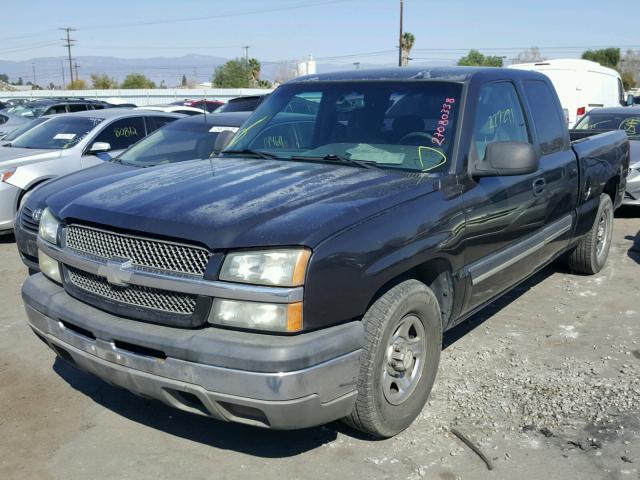 2GCEC19V031283249 - 2003 CHEVROLET SILVERADO GRAY photo 2